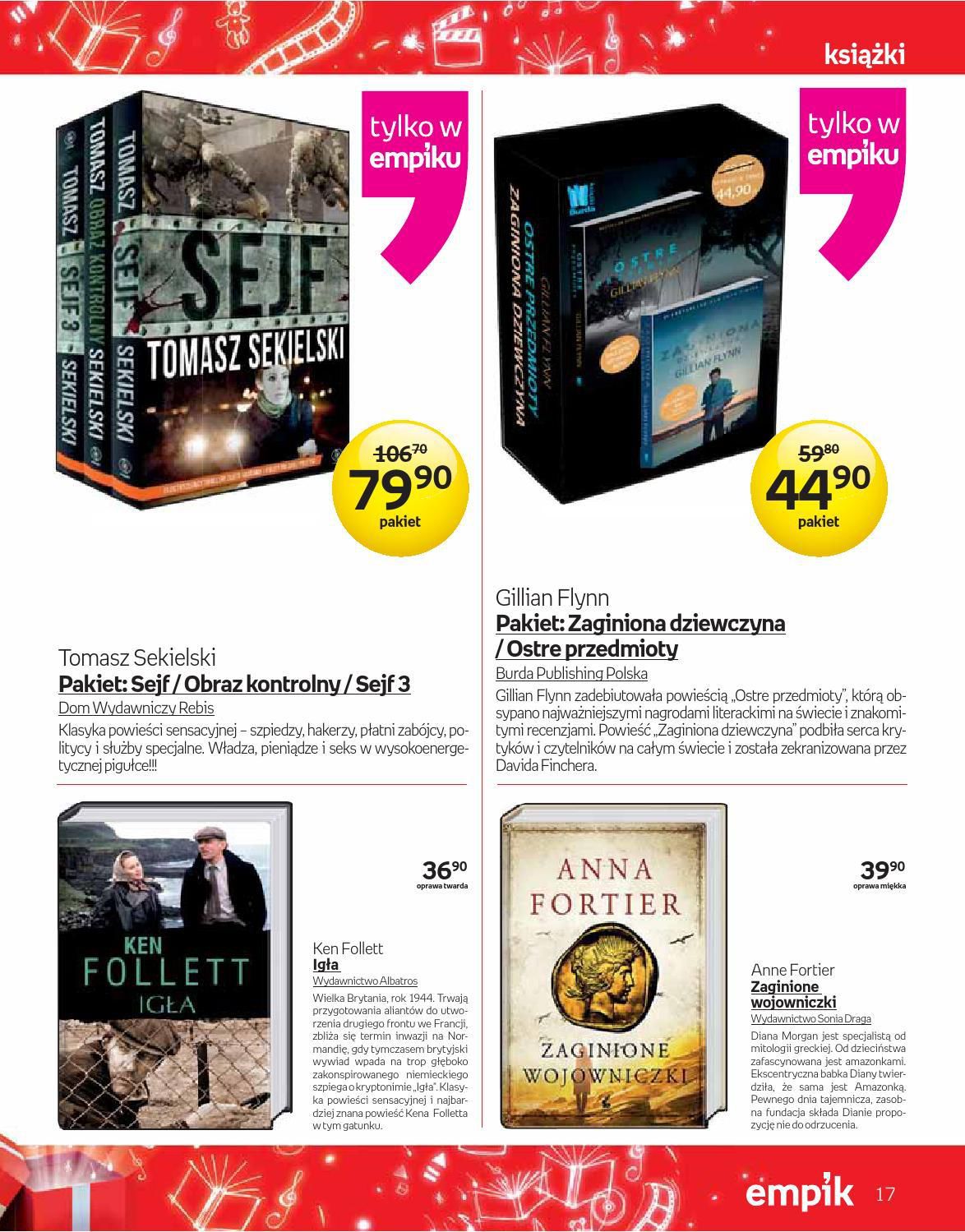 Gazetka promocyjna empik do 24/12/2015 str.17