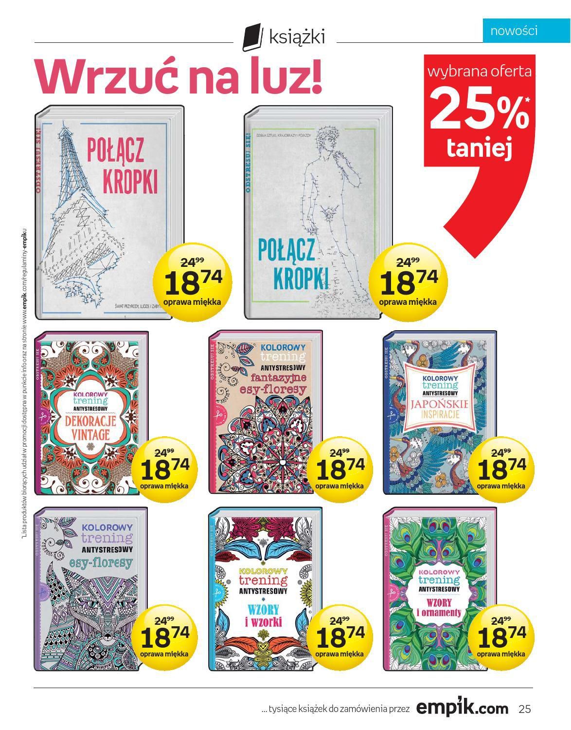 Gazetka promocyjna empik do 15/03/2016 str.25