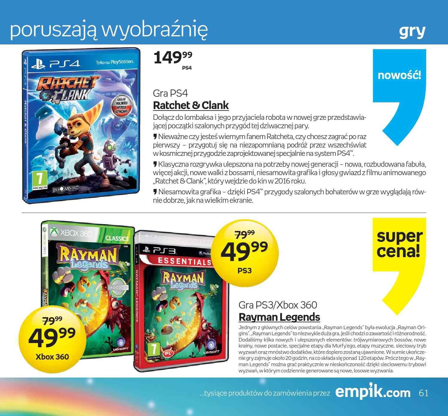 Gazetka promocyjna empik do 05/06/2016 str.61