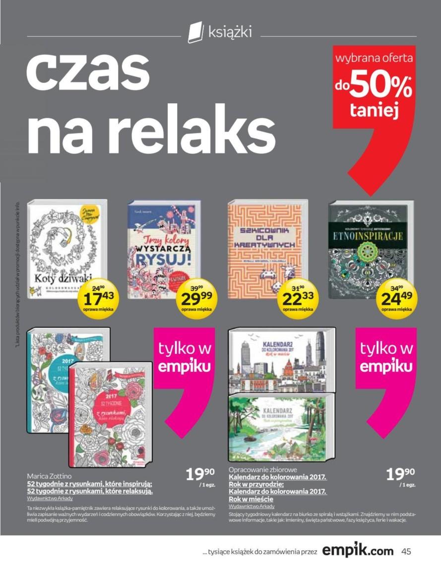 Gazetka promocyjna empik do 08/11/2016 str.45