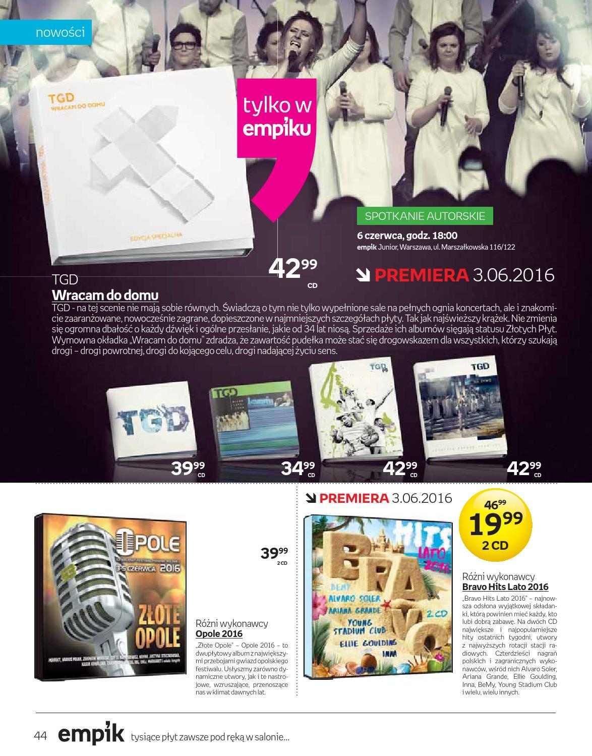 Gazetka promocyjna empik do 14/06/2016 str.44