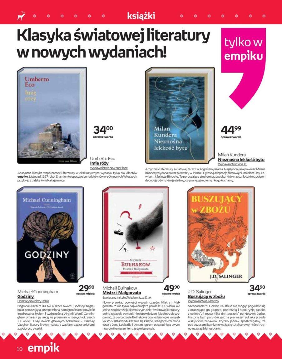 Gazetka promocyjna empik do 24/12/2016 str.10