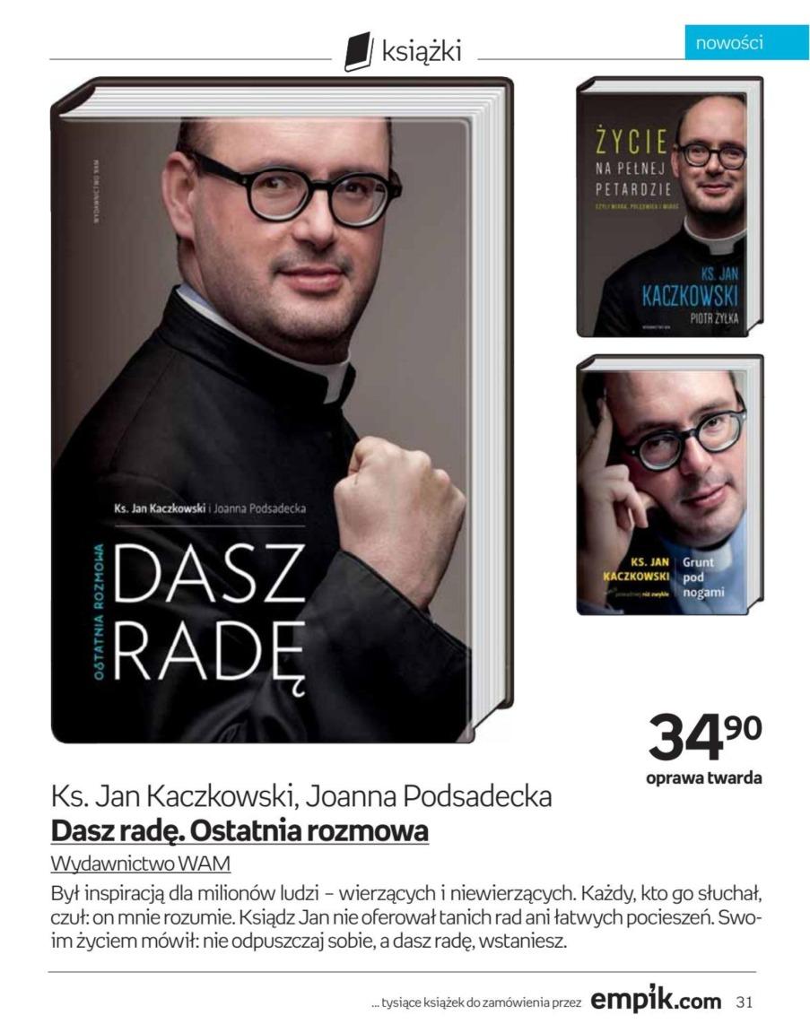 Gazetka promocyjna empik do 25/10/2016 str.31