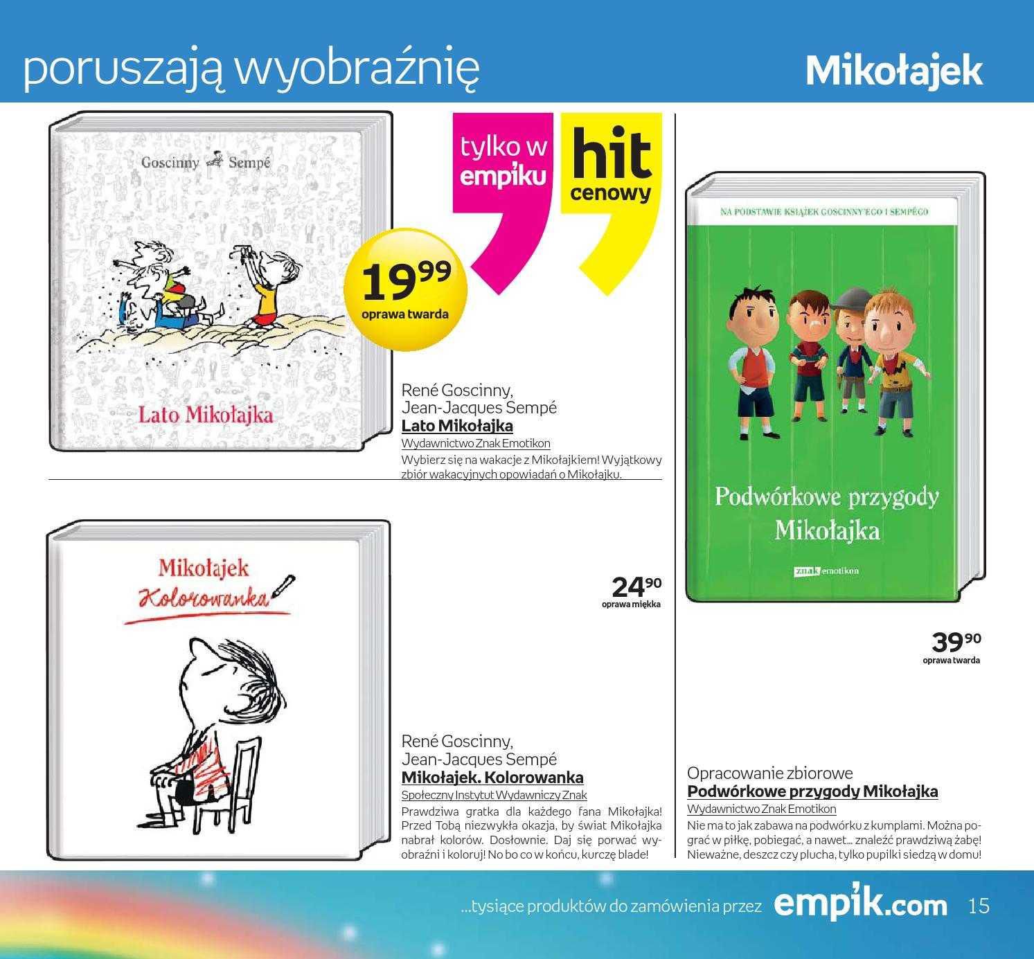 Gazetka promocyjna empik do 05/06/2016 str.15