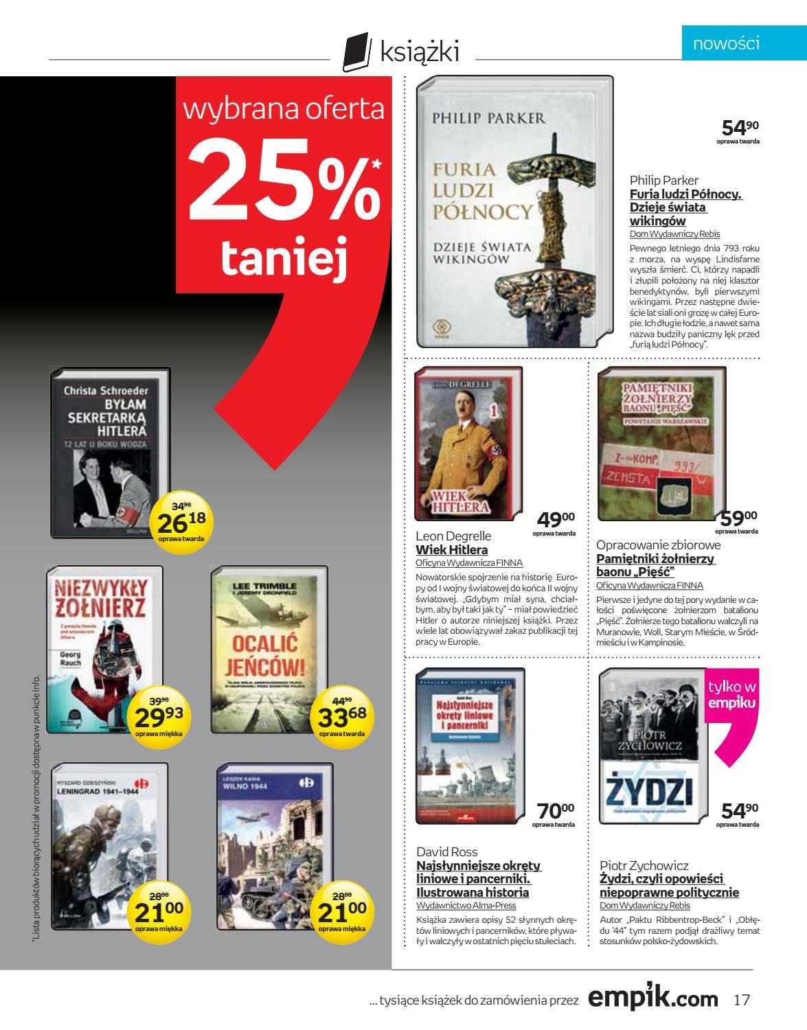 Gazetka promocyjna empik do 30/08/2016 str.17