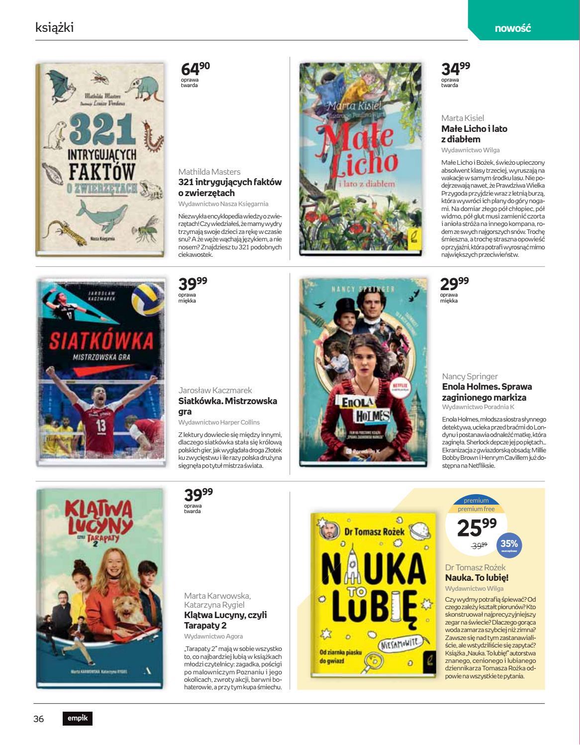 Gazetka promocyjna empik do 29/09/2020 str.36