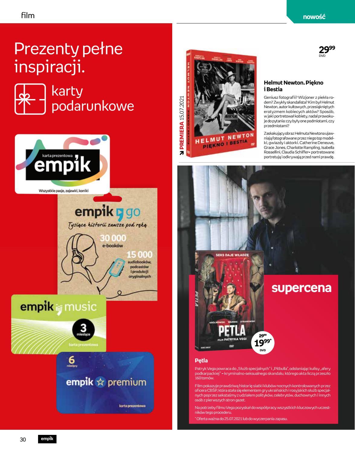 Gazetka promocyjna empik do 27/07/2021 str.30