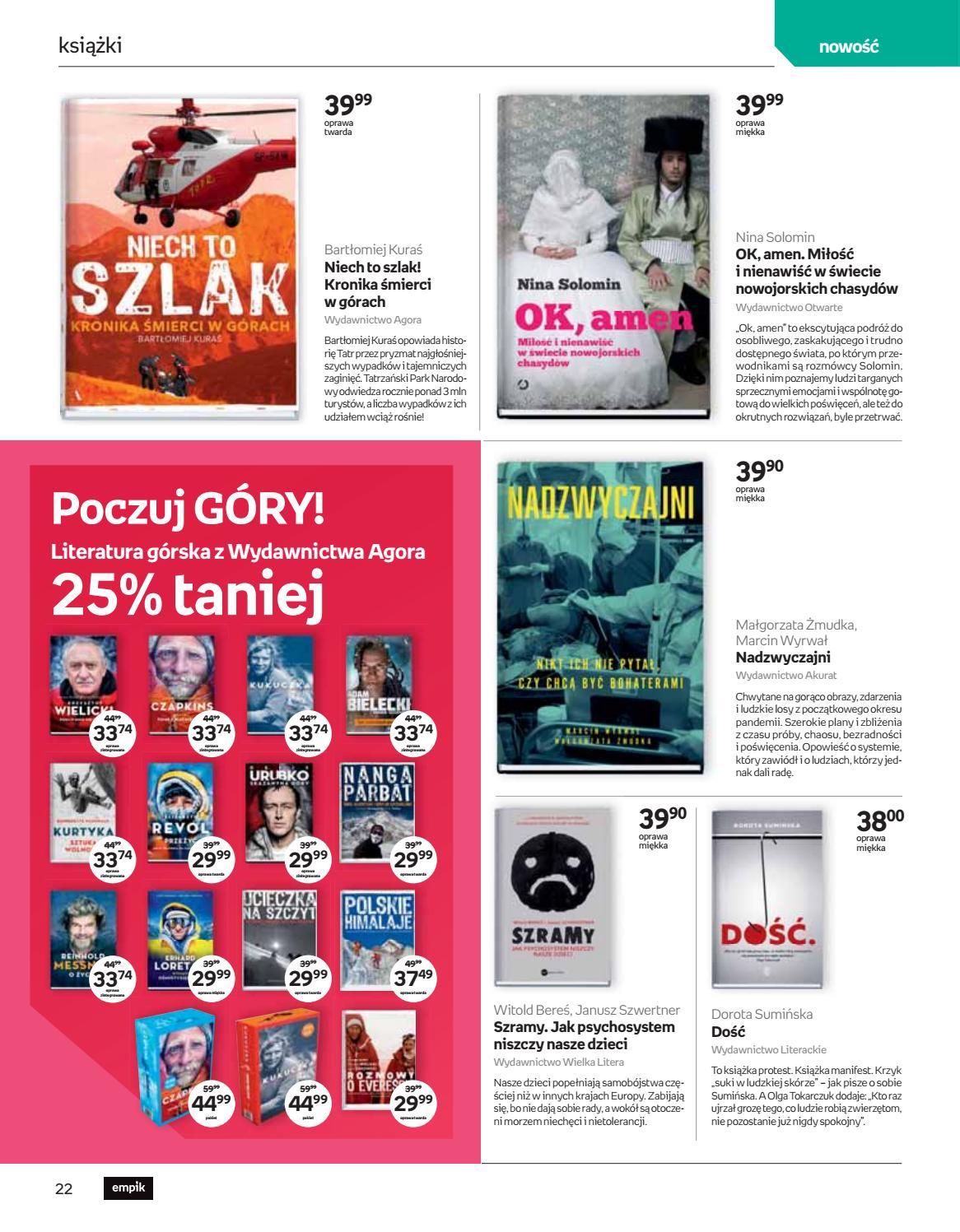 Gazetka promocyjna empik do 29/09/2020 str.22