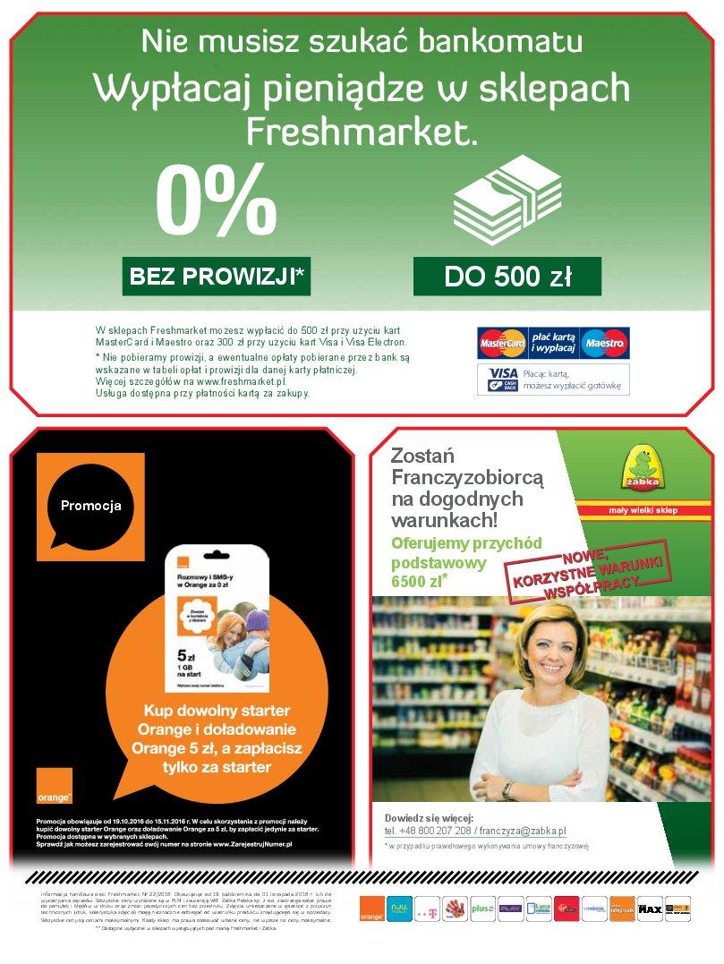 Gazetka promocyjna Freshmarket do 01/11/2016 str.19