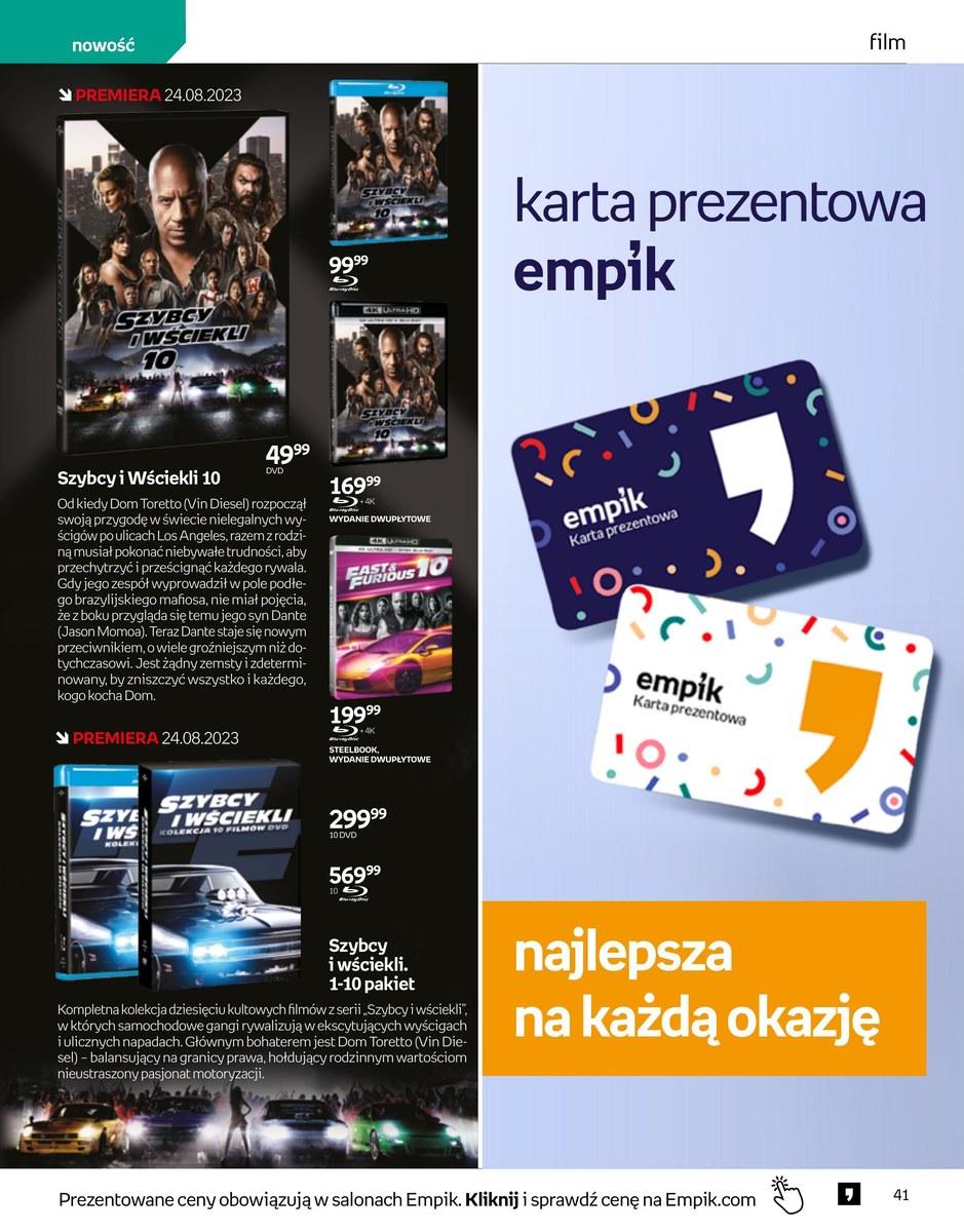 Gazetka promocyjna empik do 05/09/2023 str.41