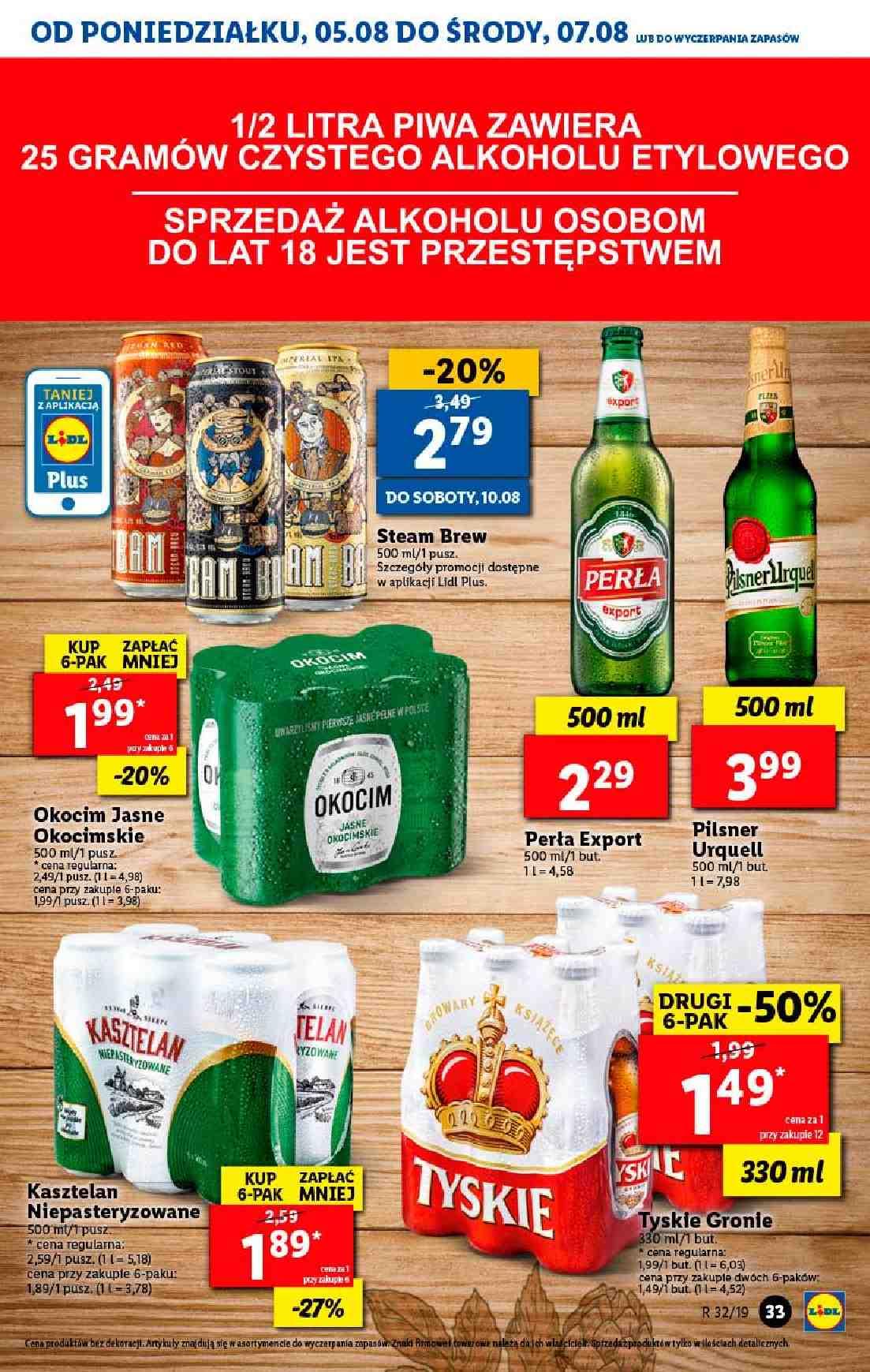 Gazetka promocyjna Lidl do 07/08/2019 str.33