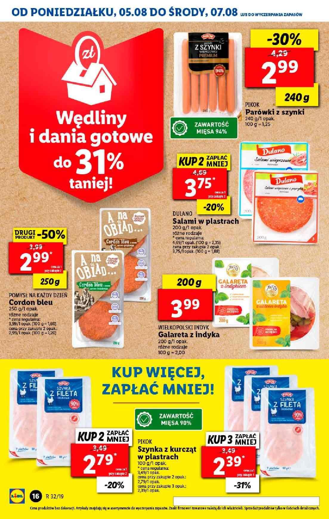 Gazetka promocyjna Lidl do 07/08/2019 str.16