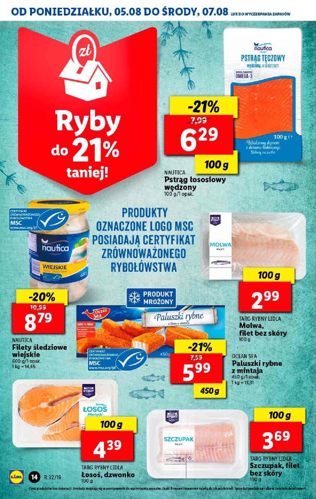 Gazetka promocyjna Lidl do 07/08/2019 str.14