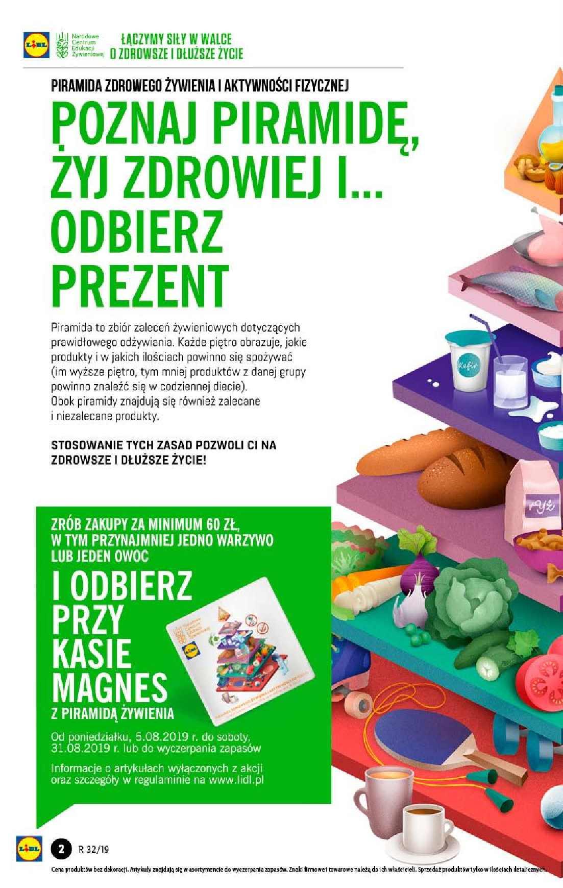 Gazetka promocyjna Lidl do 07/08/2019 str.1
