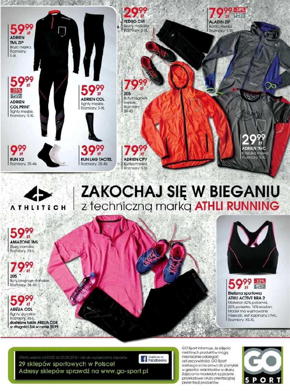 Gazetka promocyjna Go Sport do 23/03/2017 str.8