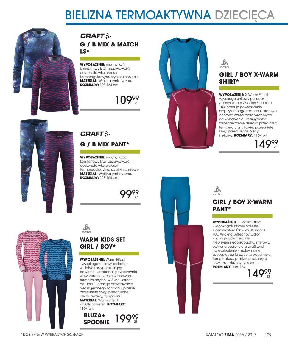 Gazetka promocyjna Go Sport do 21/03/2017 str.129