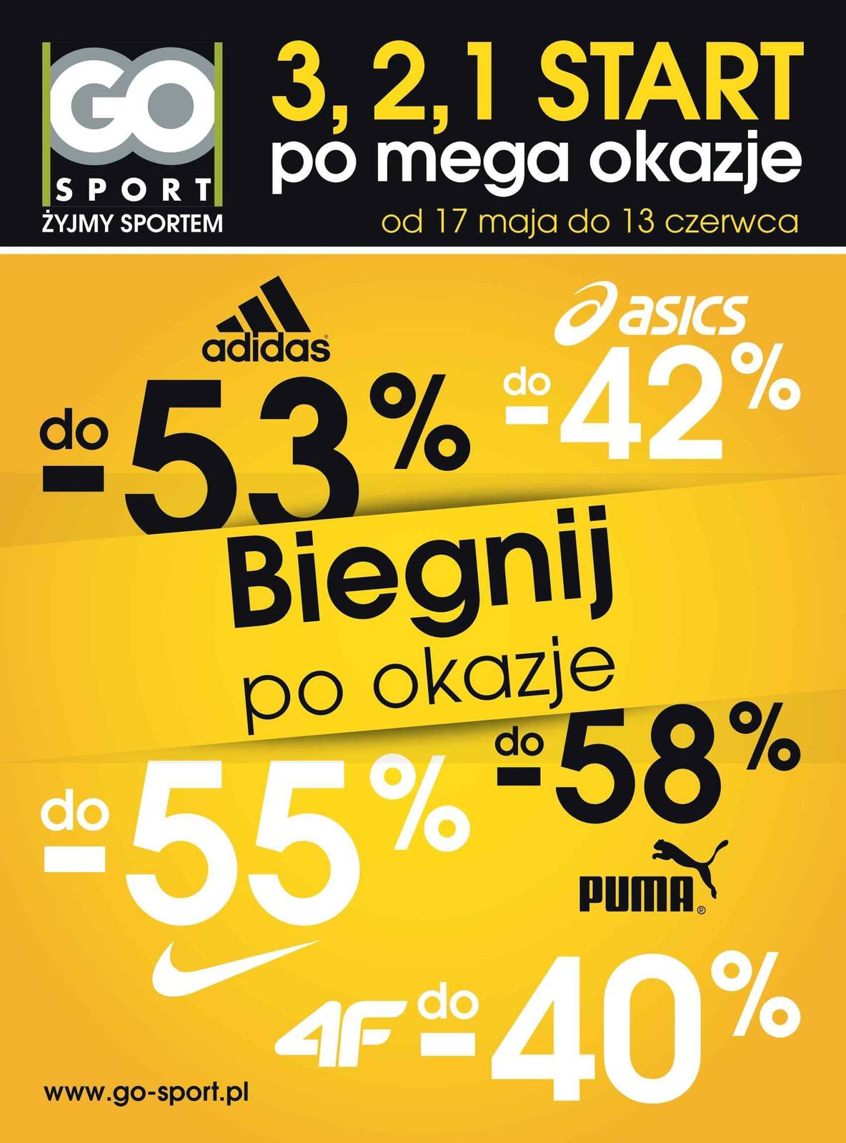 Gazetka promocyjna Go Sport do 13/06/2016 str.0