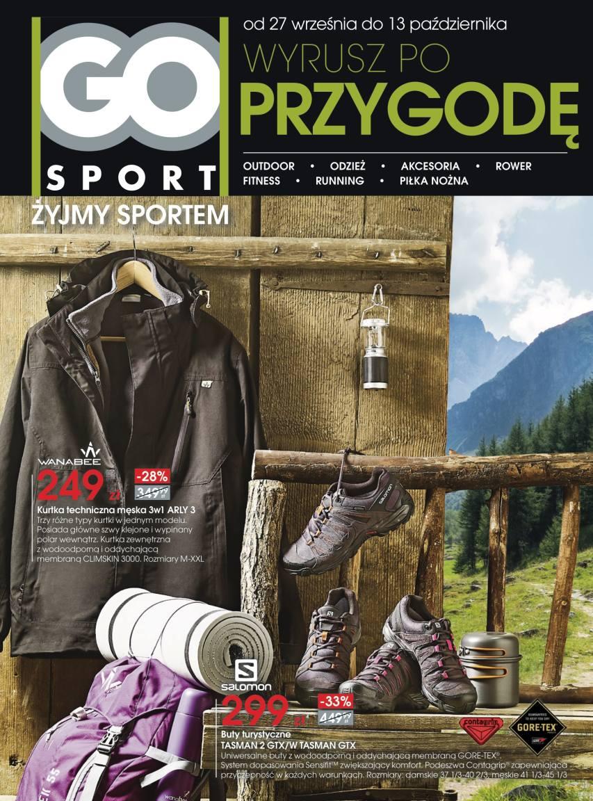 Gazetka promocyjna Go Sport do 13/10/2016 str.0