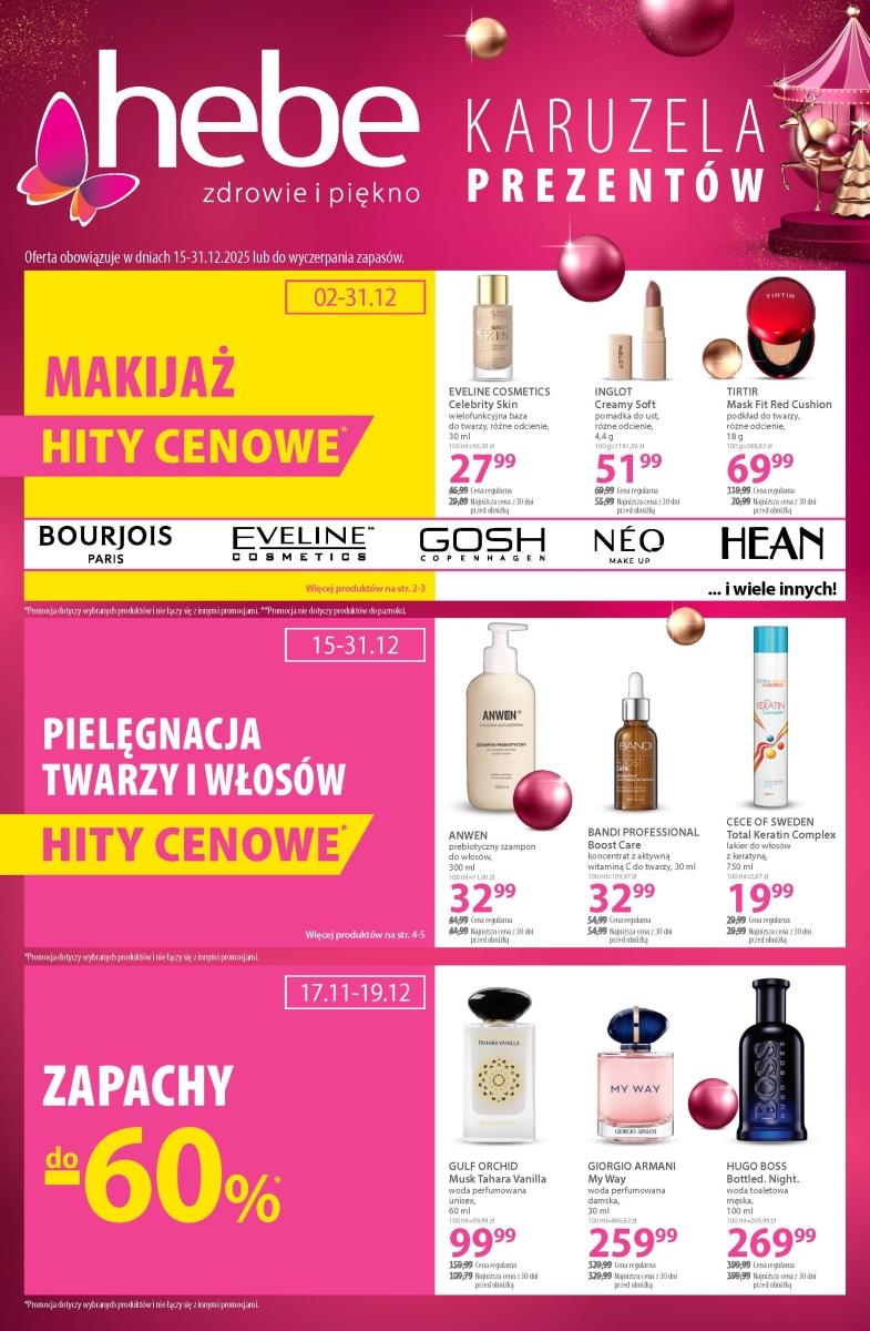 Gazetka promocyjna Hebe do 31/12/2025 str.1