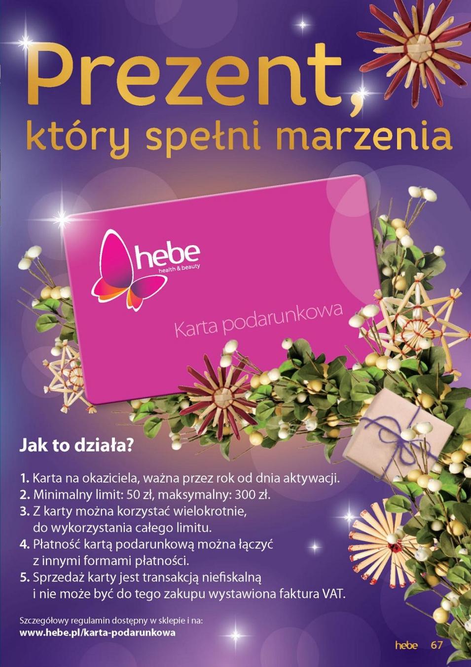 Gazetka promocyjna Hebe do 24/12/2017 str.67