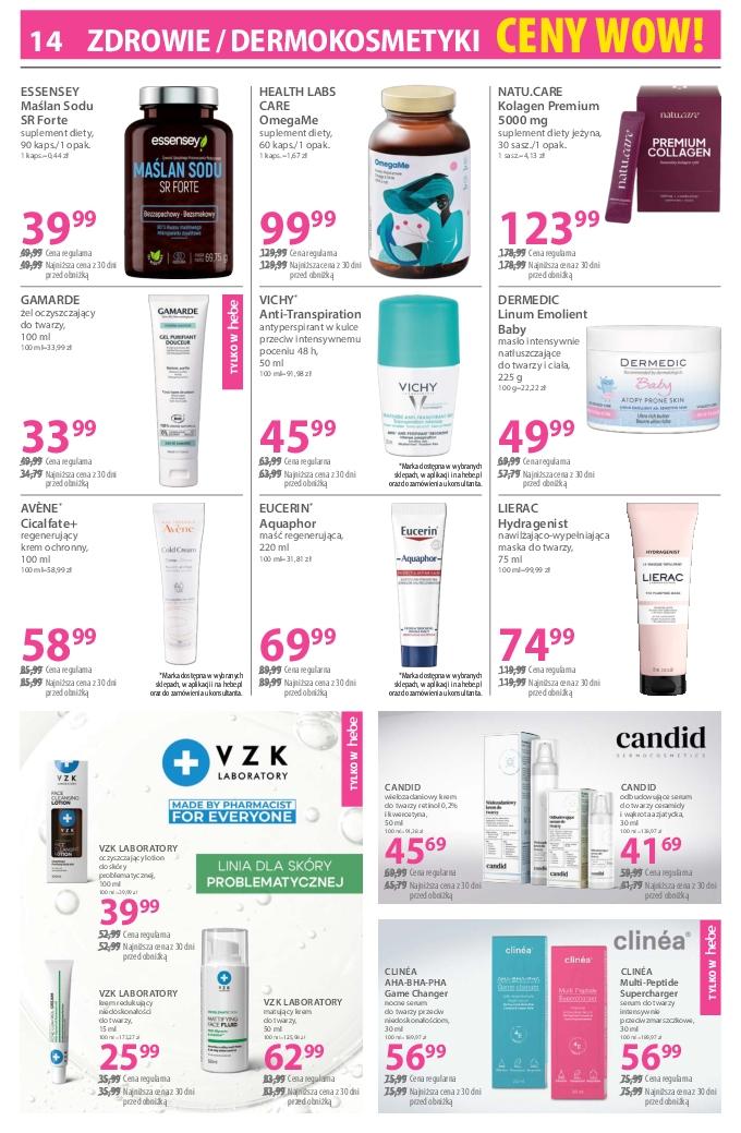 Gazetka promocyjna Hebe do 30/01/2026 str.14