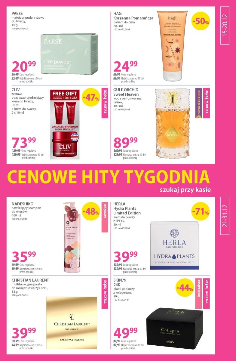 Gazetka promocyjna Hebe do 31/12/2025 str.9