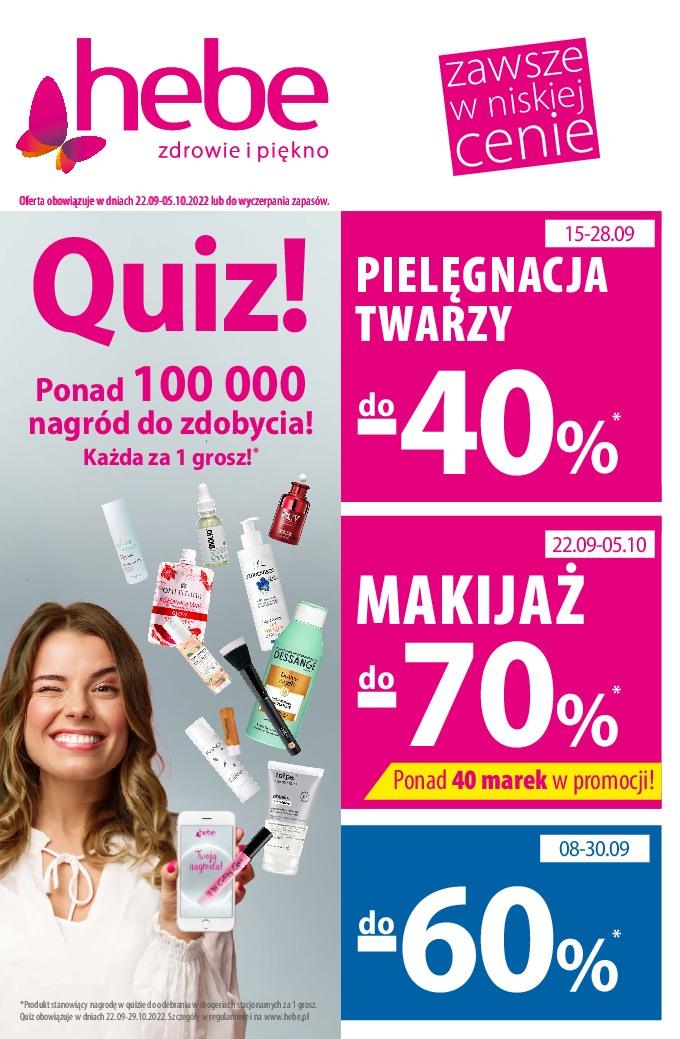 Gazetka promocyjna Hebe do 05/10/2022 str.0