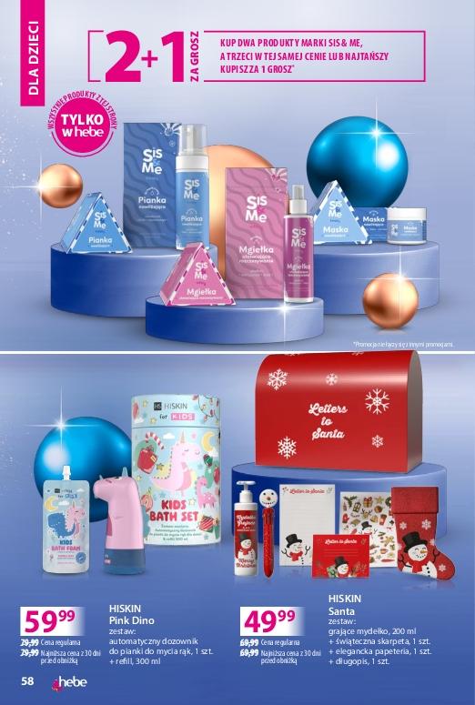 Gazetka promocyjna Hebe do 24/12/2025 str.58