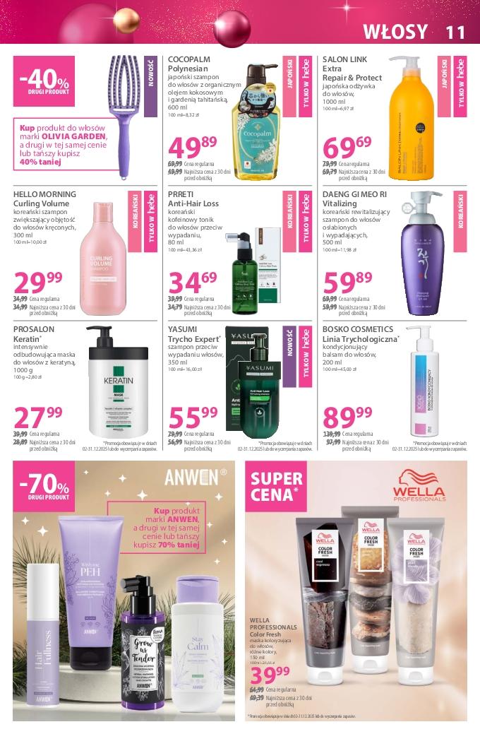 Gazetka promocyjna Hebe do 14/12/2025 str.11