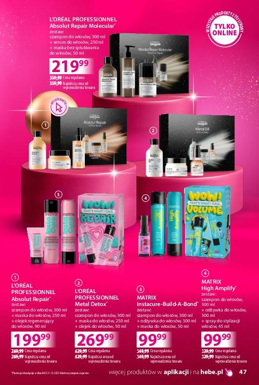 Gazetka promocyjna Hebe do 24/12/2025 str.47