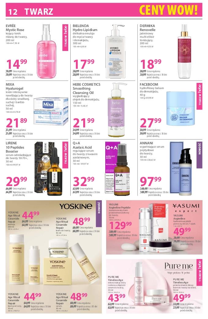 Gazetka promocyjna Hebe do 30/01/2026 str.12