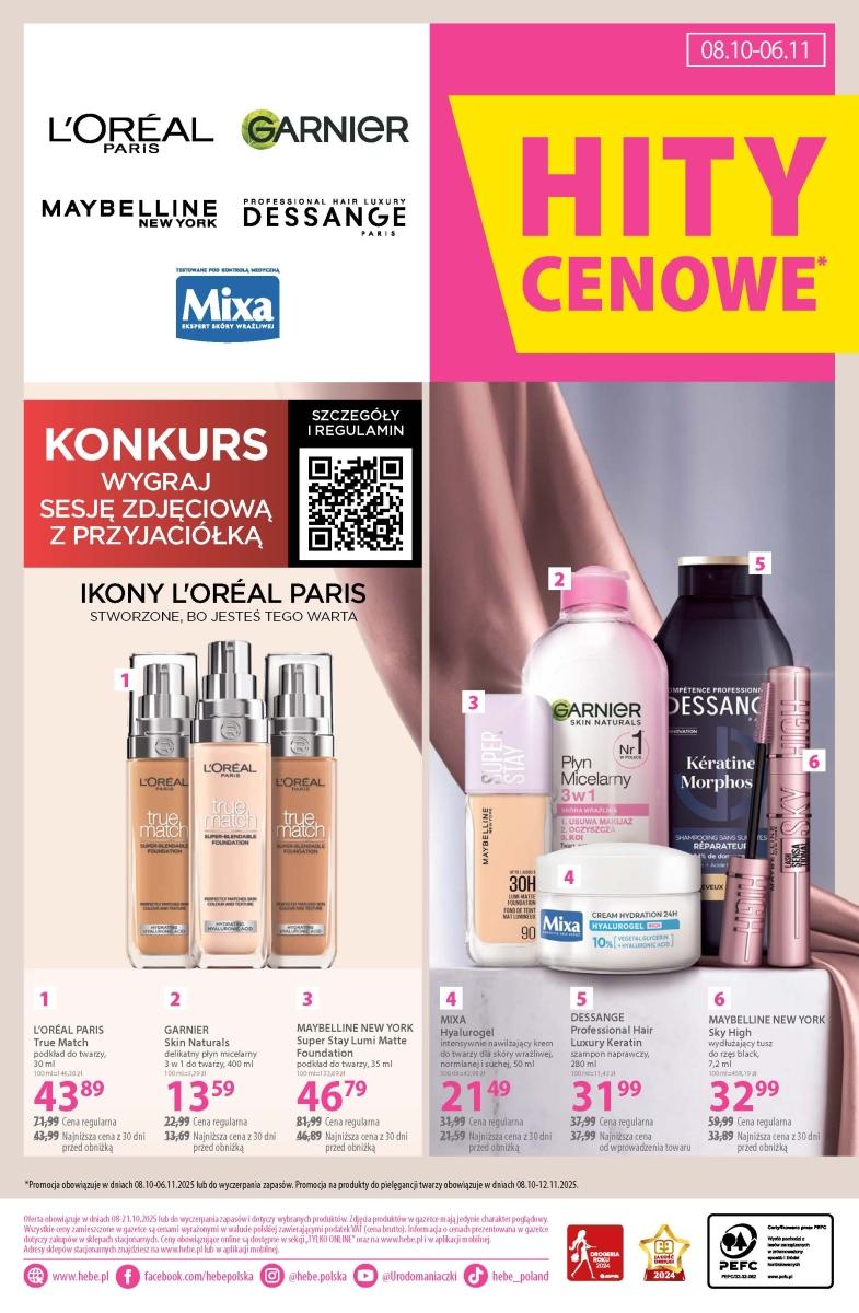 Gazetka promocyjna Hebe do 21/10/2025 str.22