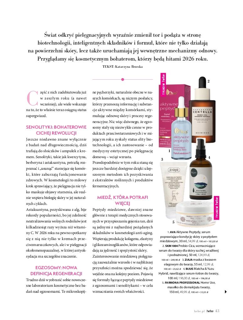 Gazetka promocyjna Hebe do 28/02/2026 str.43