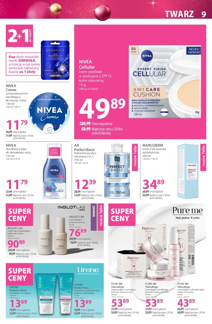 Gazetka promocyjna Hebe do 14/12/2025 str.9