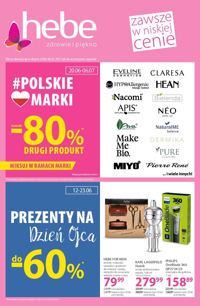 Gazetka promocyjna Hebe do 06/07/2025 str.1
