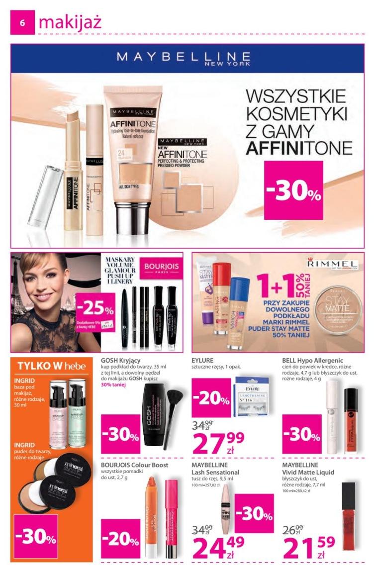 Gazetka promocyjna Hebe do 15/02/2017 str.6