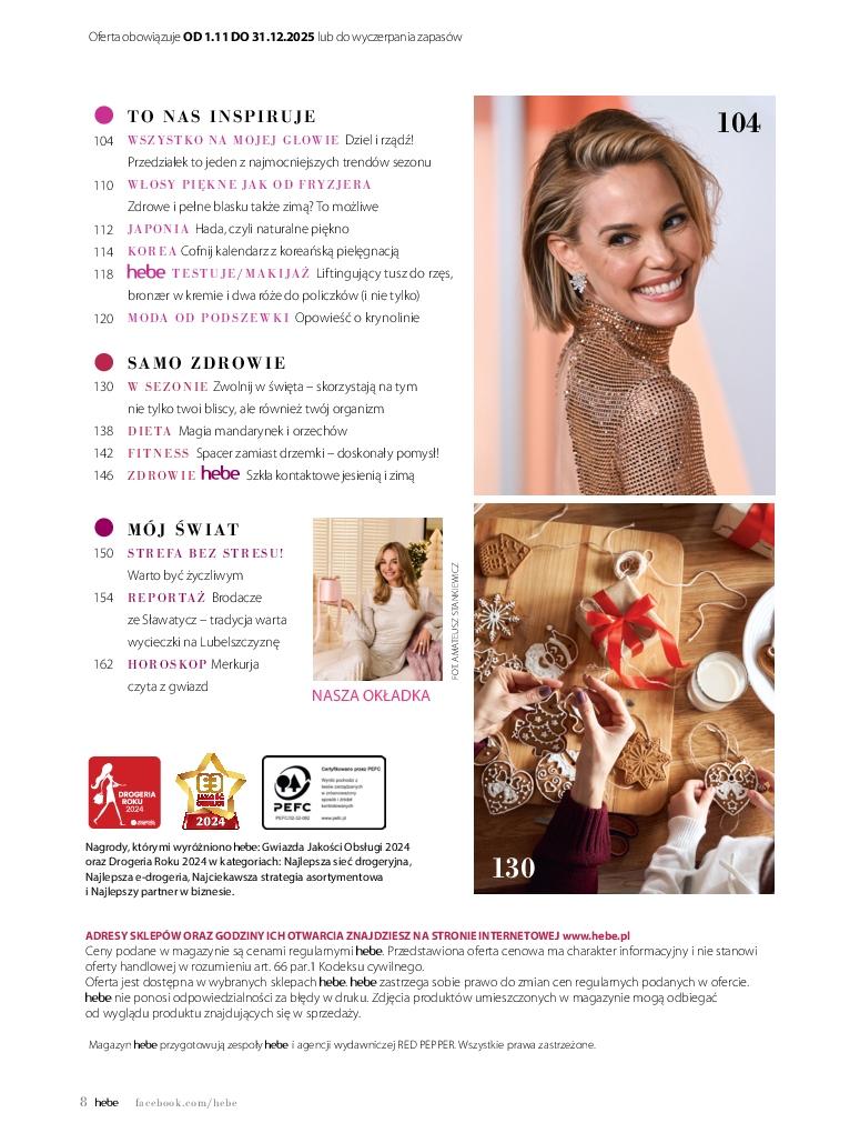 Gazetka promocyjna Hebe do 31/12/2025 str.8