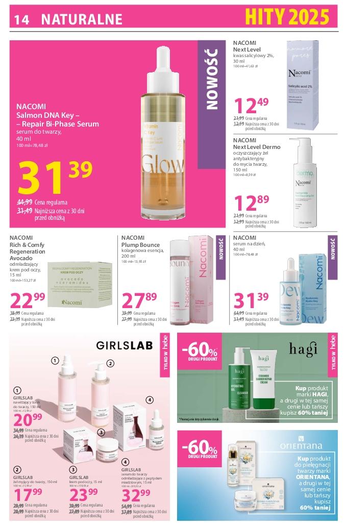 Gazetka promocyjna Hebe do 15/01/2026 str.14