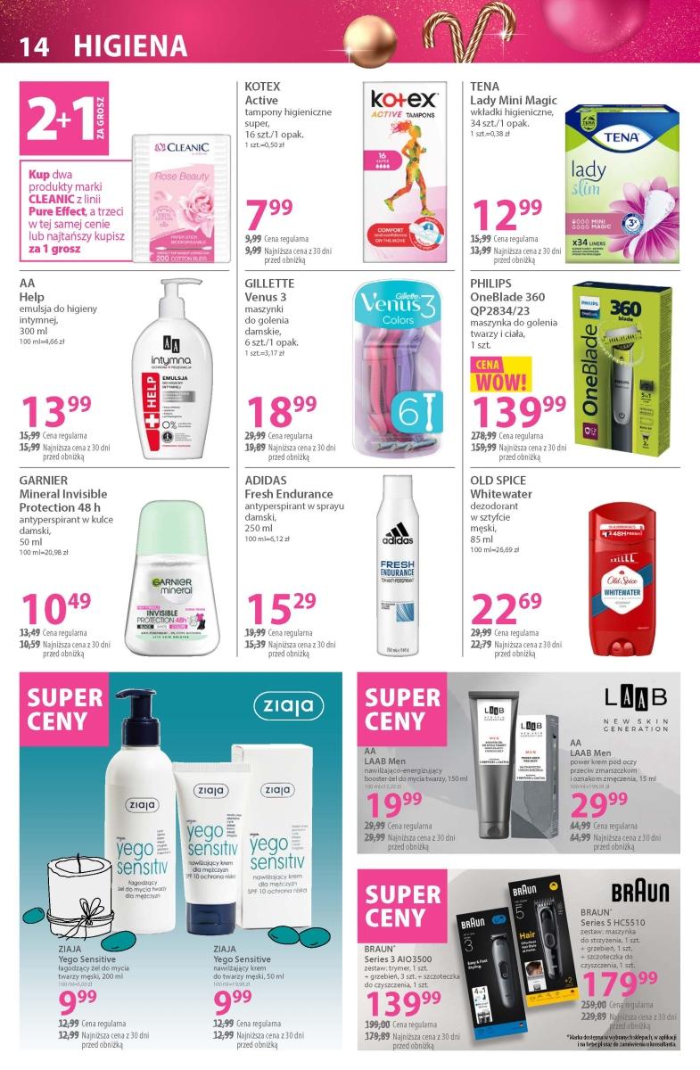 Gazetka promocyjna Hebe do 31/12/2025 str.14