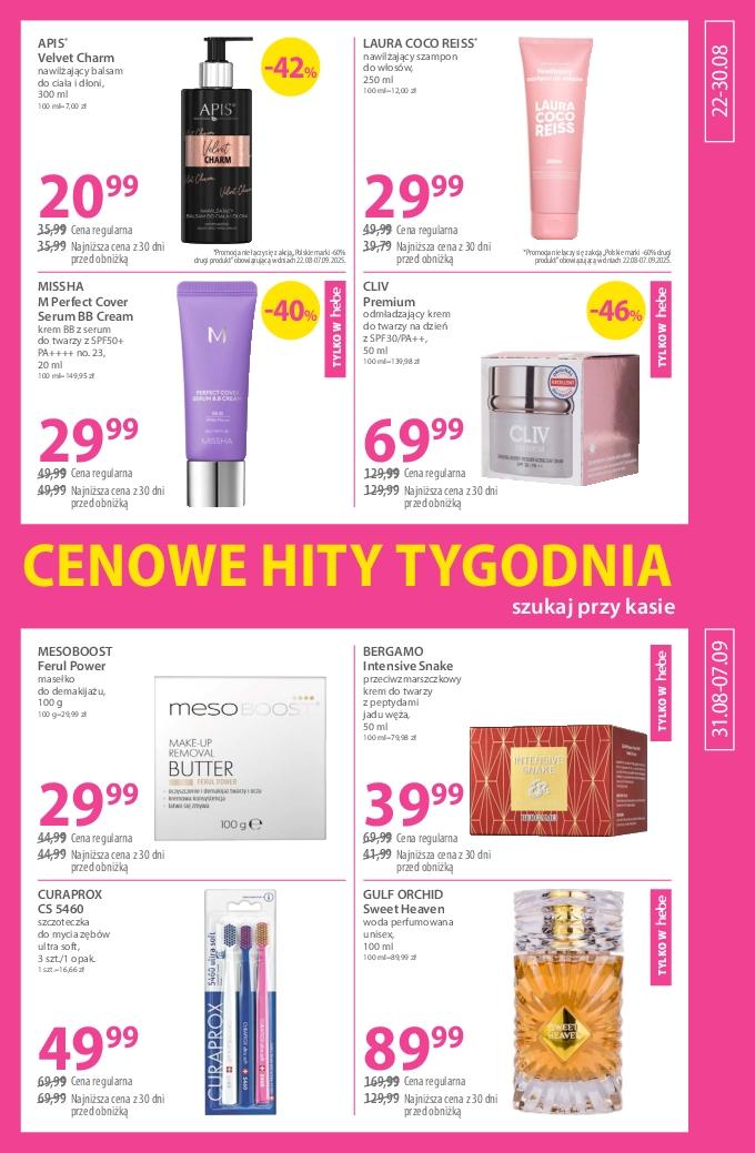 Gazetka promocyjna Hebe do 07/09/2025 str.5