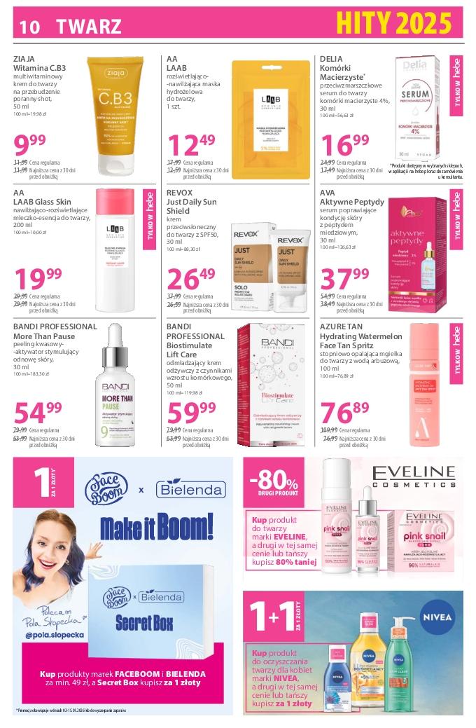 Gazetka promocyjna Hebe do 15/01/2026 str.10
