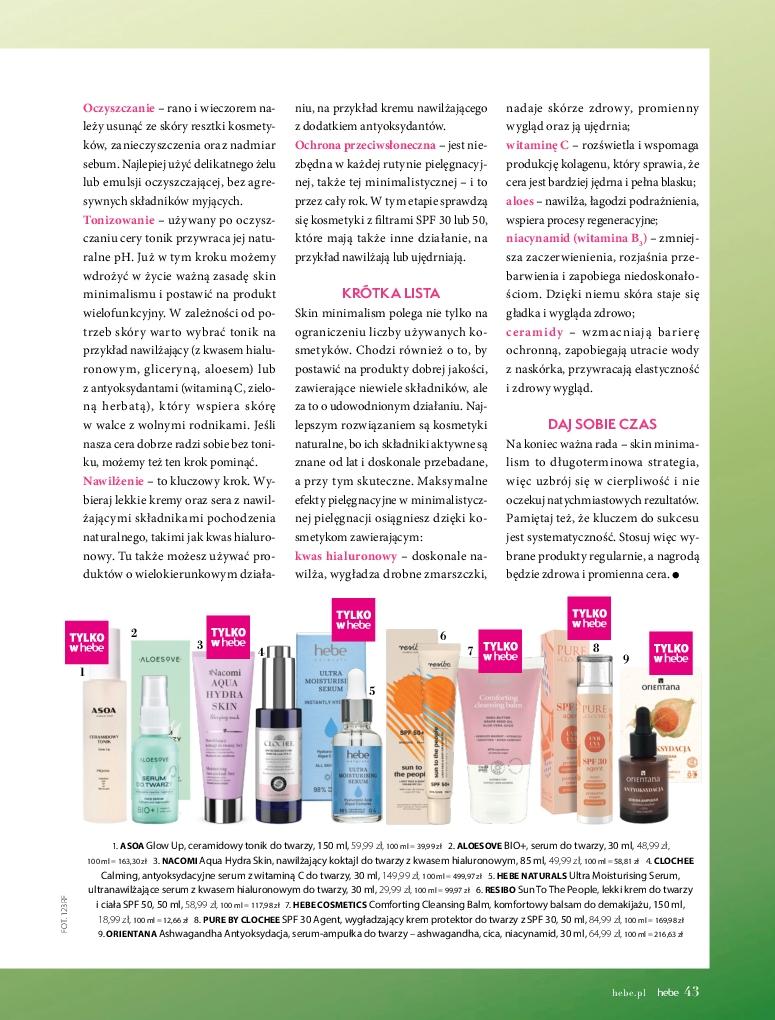 Gazetka promocyjna Hebe do 30/06/2025 str.43