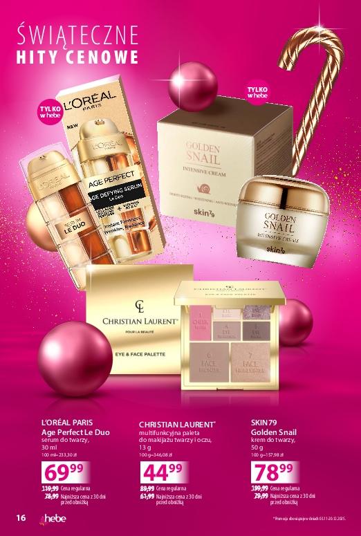 Gazetka promocyjna Hebe do 30/11/2025 str.16