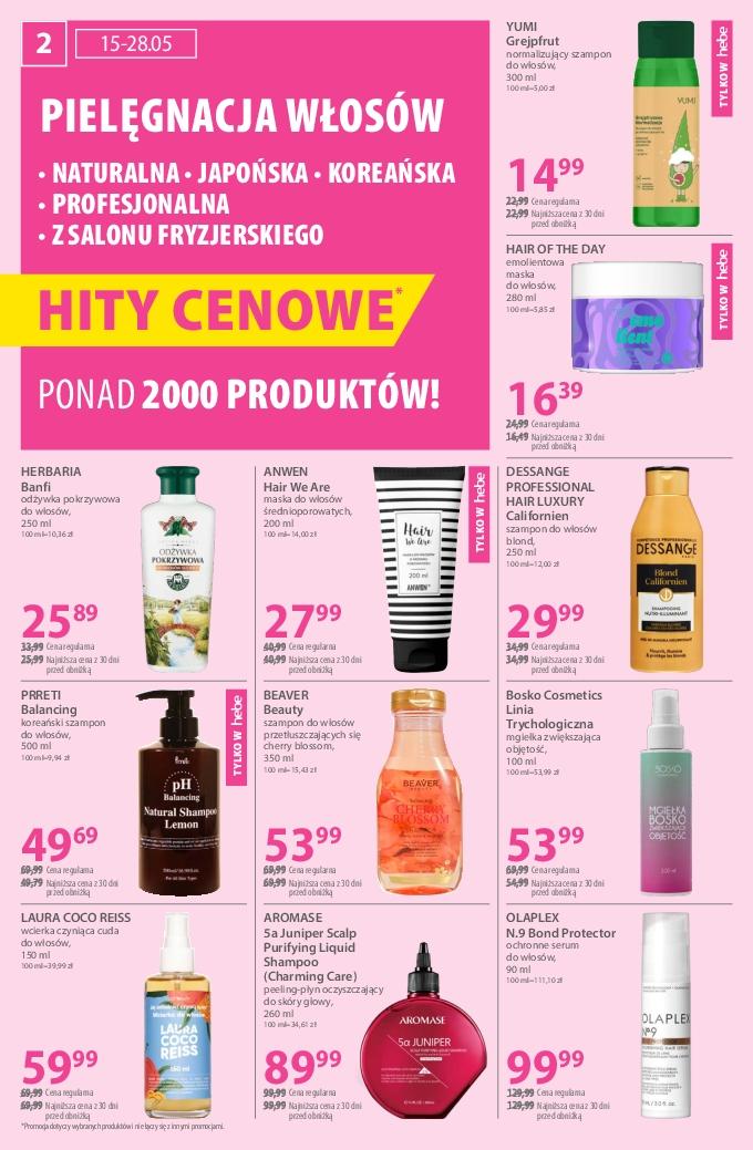 Gazetka promocyjna Hebe do 04/06/2025 str.2