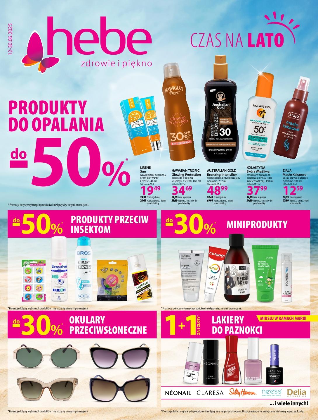 Gazetka promocyjna Hebe do 30/06/2025 str.1