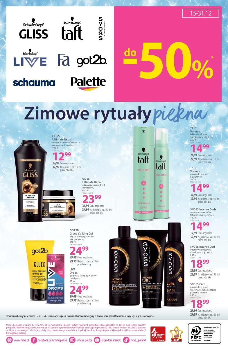 Gazetka promocyjna Hebe do 31/12/2025 str.22