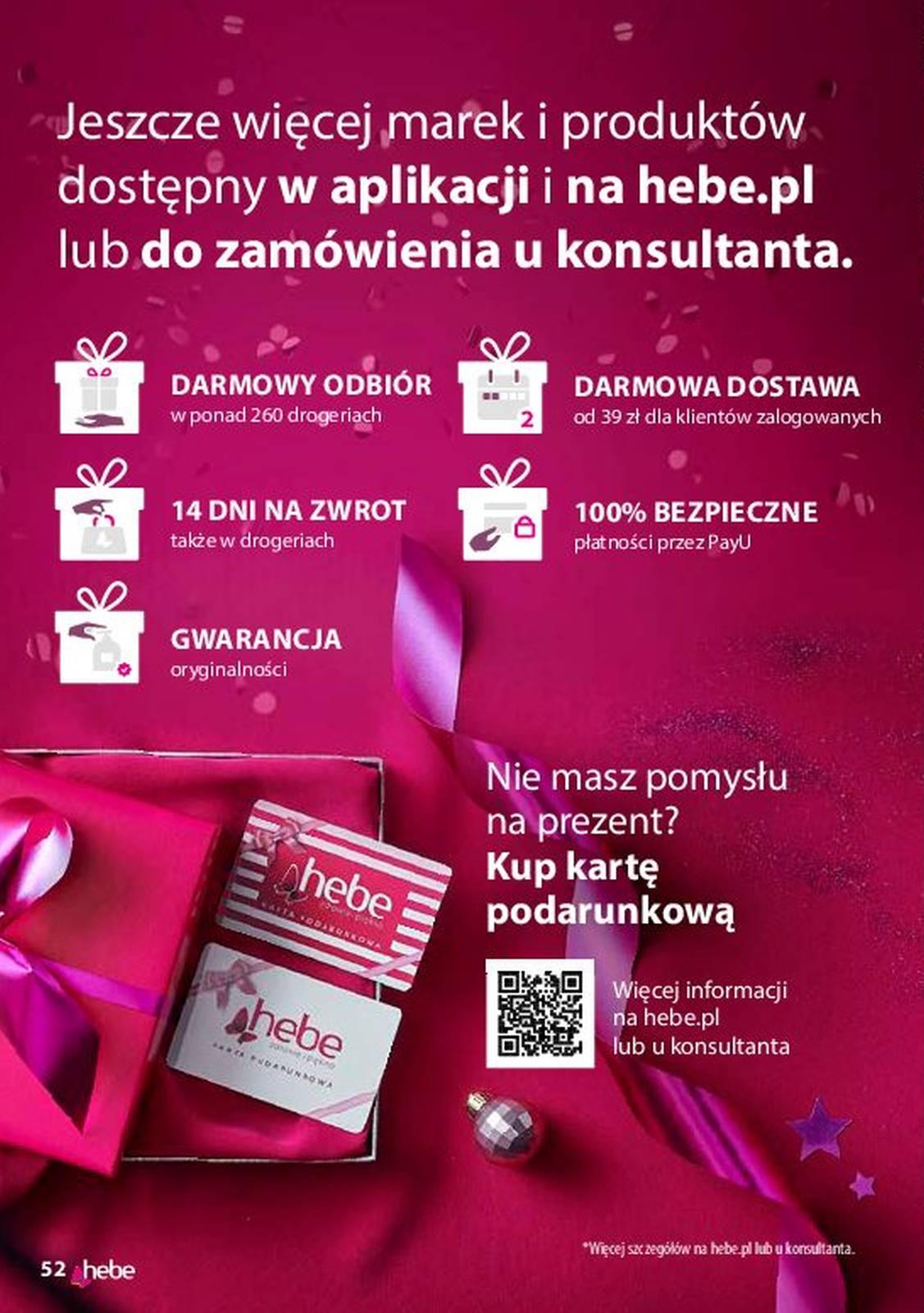 Gazetka promocyjna Hebe do 24/12/2022 str.52