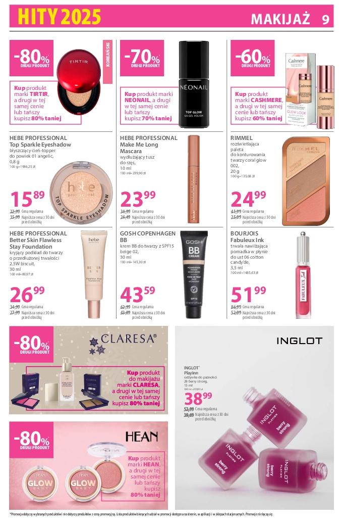 Gazetka promocyjna Hebe do 15/01/2026 str.9