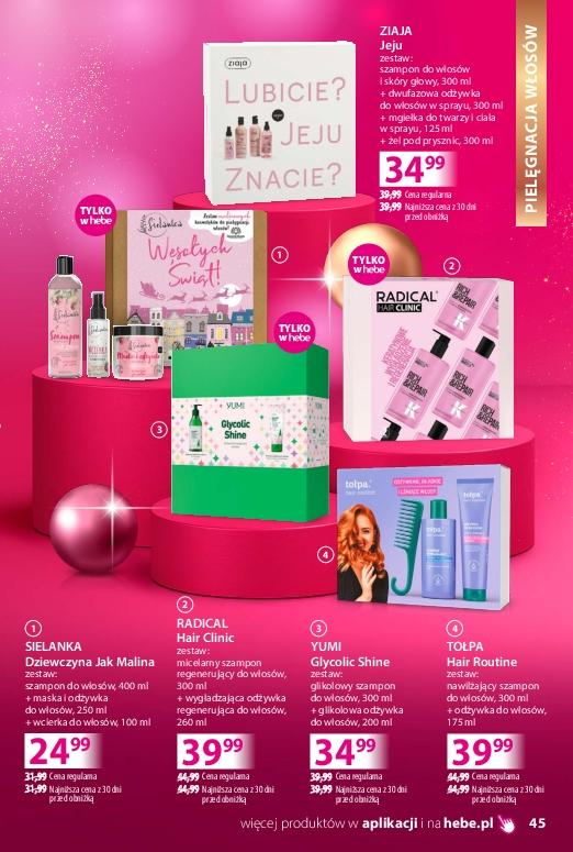 Gazetka promocyjna Hebe do 24/12/2025 str.45