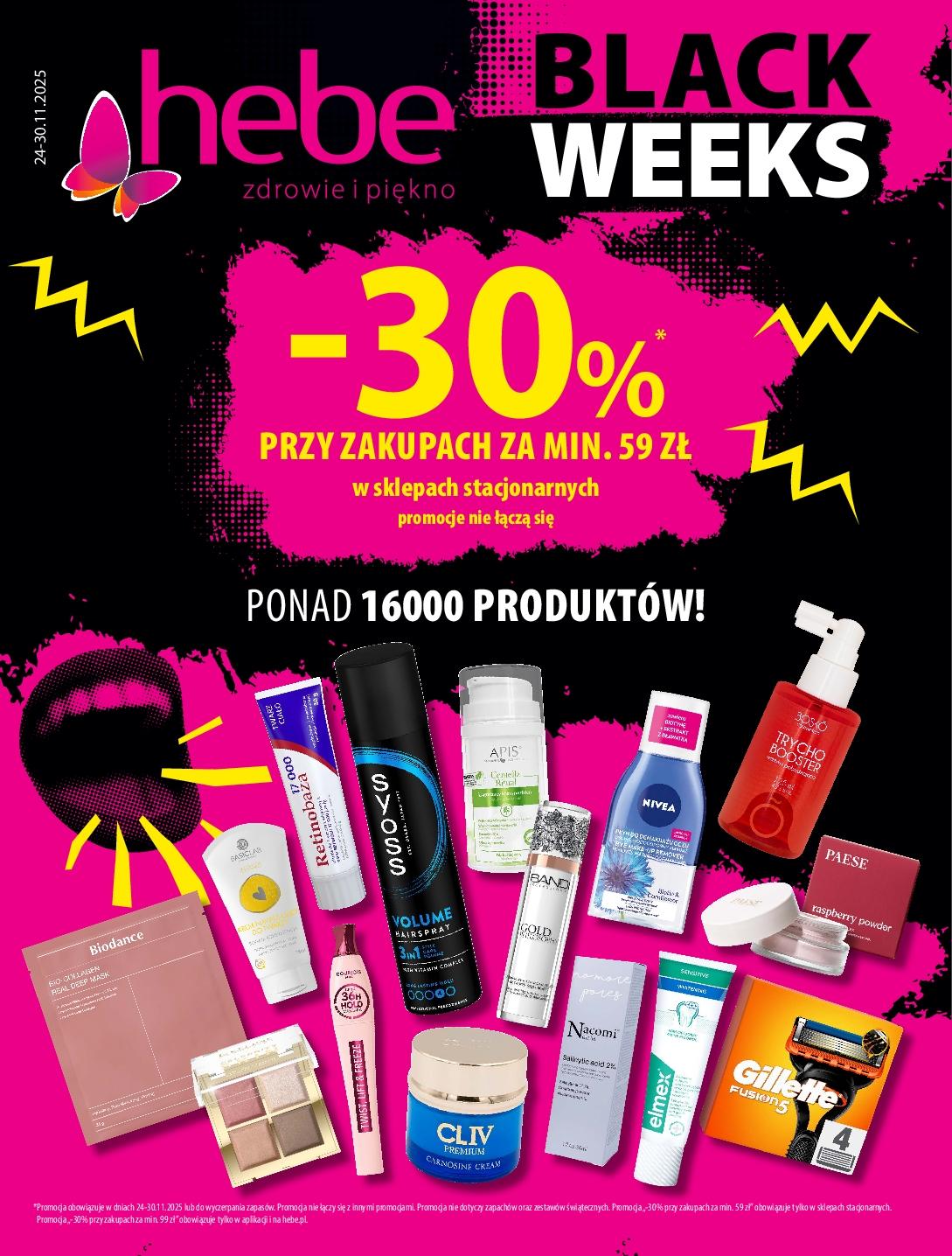 Gazetka promocyjna Hebe do 30/11/2025 str.1